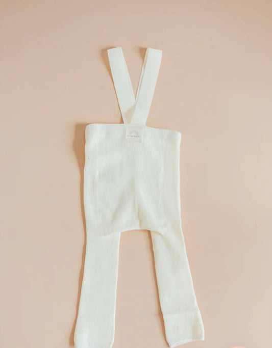 Jessie Suspenders | Ultra White - Little Fawny Co.